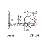 Преден пиньон -JT- JTF1256,16, 16 зъба, Honda CR 80 2003-2004, CR 85 2003-2007, CRF 50 2004-2016, CRF 70 2004-2012, XR 50 2000-2004, XR 70 2000-2003