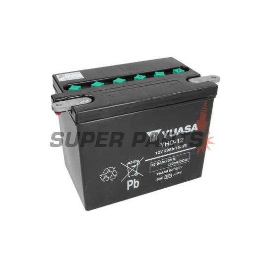 Акумулатор -YUASA- YHD-12, 30Ah 12V