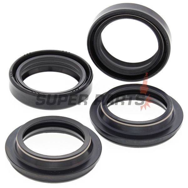 Семеринги и прахоуловители комплект предница -ALL BALLS- Kawasaki EL 250 1988-1999, 2001-2002, EL 252 2000, EN 450 1985-1990, EN 500 1990-1996, EX 250 1988-2007, EX 500 1987-1993, GPZ 500 1988, KZ 550 1980-1983, Yamaha TT-R 225 1999-2004
