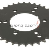 Заден пиньон -JT- JTR1478,34, 34 зъба, стоманен, Kawasaki GPZ 400 1984-1989, 1991-1997, KXT 250 1984-1985, ZX 1000 2013-2019, ZX-10R 1000 2006-2007, ZX-6R 600 1998-2004, ZX-6R 636 2003-2004, ZX-6RR 600 2003-2004, 2006, ZX-7RR 750 1996-1999
