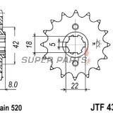 Преден пиньон -JT- JTF431,14, 14 зъба, Suzuki PE 250 1978-1982, RM 250 1979-1981, RM 400 1978-1980