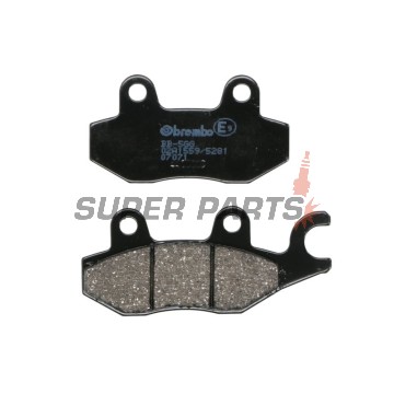 Накладки -BREMBO- 07071, Kymco People 250S (2006-2008), Suzuki Burgman 400 (1999-2000), Burgman 125, 200 (2014-2019)