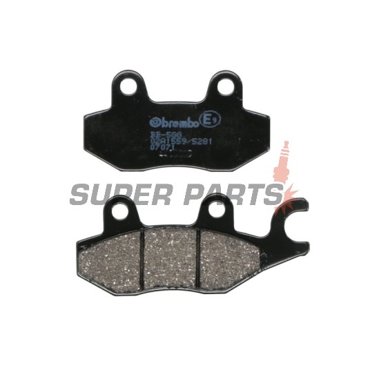 Накладки -BREMBO- 07071, Kymco People 250S (2006-2008), Suzuki Burgman 400 (1999-2000), Burgman 125, 200 (2014-2019)