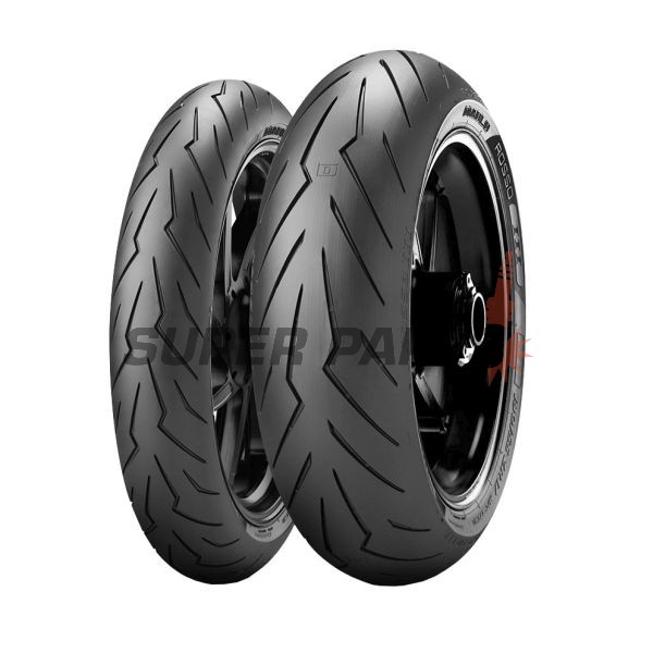Задна шосейна гума -PIRELLI MOTOR- 180/55ZR17, DIABLO ROSSO III D