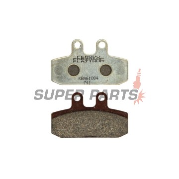 Накладки -FERODO- FDB2060P, Aprilia Scarabeo 500 2003-2004, Honda Rebel 125 / Bali 50 / 100 1995-2000
