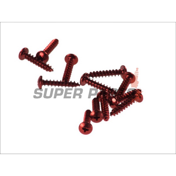 Винтове комплект -VICMA- 6x30mm, червени, 12бр