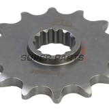 Преден пиньон -JT- JTF432,14, 14 зъба, Betamotor Jonathan 350 2001-2010, Kawasaki KLX 400 2003, Suzuki DR 250 1993-1995, DR 350 1990-1999, DR-Z 400 2000-2017, GSF 250 1995-2000, RM 250 1982-1986, 2000-2012, RM-X 250 1989-2001