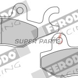Накладки -FERODO- FDB2087EF, Honda CBF/NSR/VT Shadow/XL Varadero 75-250 1992-2013; Keeway Speed 125/150 2006; Kawasaki Eliminator/KLX/KVF/KX/Z 65-400 1997-2020; Kymco Agility/Dink/Grand Dink/Like/Movie/Pulsar/Quannon/Super9/Yager/Zing 50-250 1997-2019; MZ