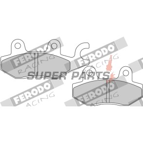 Накладки -FERODO- FDB2087EF, Honda CBF/NSR/VT Shadow/XL Varadero 75-250 1992-2013; Keeway Speed 125/150 2006; Kawasaki Eliminator/KLX/KVF/KX/Z 65-400 1997-2020; Kymco Agility/Dink/Grand Dink/Like/Movie/Pulsar/Quannon/Super9/Yager/Zing 50-250 1997-2019; MZ