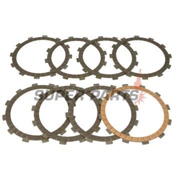 Съединител комплект (дискове) -TRW- MCC502-8, KTM LC4 400/620/625/640 Adventure, Duke, EGS, EXC, SC, SMC, SX, SXC, Supermoto, Supercompetition (1994-2007)