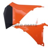 Капак/пластмаса въздушен филтър -POLISPORT- оранжев, KTM EXC, EXC-F, SX 125-500 2011-2013