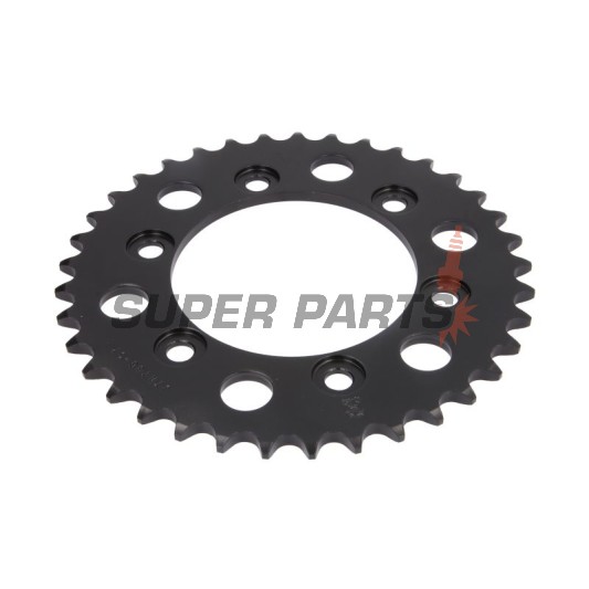Заден пиньон -JT- JTR735,37, 37 зъба, стоманен, Ducati 851 851 1989-1992, 888 888 1993-1994, 900 900 1991-1997, 907 907 1991-1992, MH 900 2002, Monster 400 2001-2008, Monster 600 1994-2001, Monster 620 2002-2006, Monster 695 2007-2008