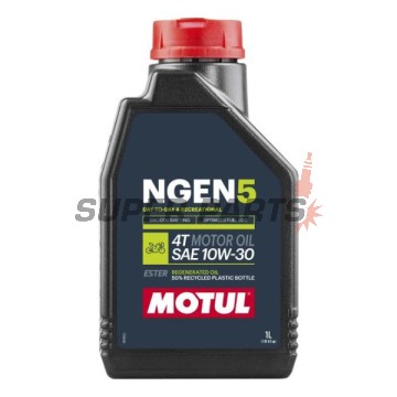 Двигателно масло -MOTUL- 10W30, полу-синтетика, 1L