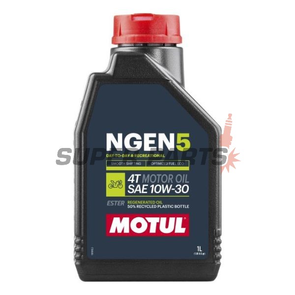 Двигателно масло -MOTUL- 10W30, полу-синтетика, 1L