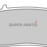 Накладки -FERODO- FDB664P, Honda CB / CBR 600F / VFR 750F / Silver Wing, Triumph Bonneville / Street Triple / Scrambler, Indian Chief / Chieftain / Roadmaster, Cagiva Navigator, BMW C 600, Yamaha X-Max / Majesty 1990-2019