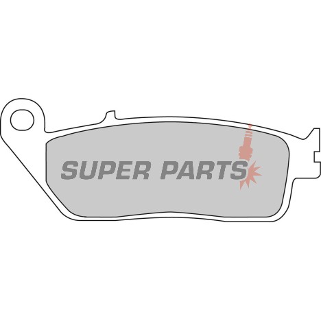 Накладки -FERODO- FDB664P, Honda CB / CBR 600F / VFR 750F / Silver Wing, Triumph Bonneville / Street Triple / Scrambler, Indian Chief / Chieftain / Roadmaster, Cagiva Navigator, BMW C 600, Yamaha X-Max / Majesty 1990-2019