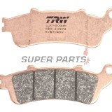 Накладки -TRW- MCB704SV, Aprilia Leonardo 125, Benelli 125 Jarno, Beta Eikon 125/150, Honda CB 1100, CBR 1100XX, Foresight/Jazz 250, Silver Wing 600, Gold Wing/VTX 1800, Deauville/Vulcan 650, VFR 800, Varadero 1000, Malaguti Ciak 125/150, Peugeot Looxor 1