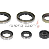 Комплект семеринги за двигател -WINDEROSA- Husqvarna TC 125 2014-2015, Husqvarna TE 125 2015-2016, KTM EGS 200 1998-1999, KTM EXC 125 1998-2006, KTM EXC 200 1998-2005, KTM EXE 125 2000-2001, KTM MXC 200 1998-1999, 2001-2003