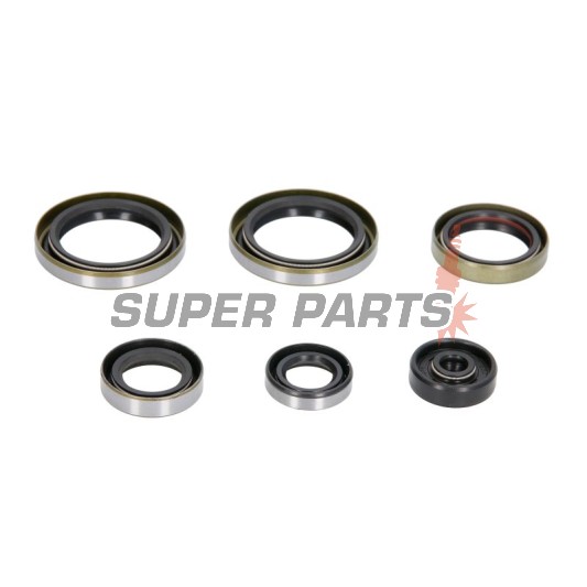 Комплект семеринги за двигател -WINDEROSA- Husqvarna TC 125 2014-2015, Husqvarna TE 125 2015-2016, KTM EGS 200 1998-1999, KTM EXC 125 1998-2006, KTM EXC 200 1998-2005, KTM EXE 125 2000-2001, KTM MXC 200 1998-1999, 2001-2003