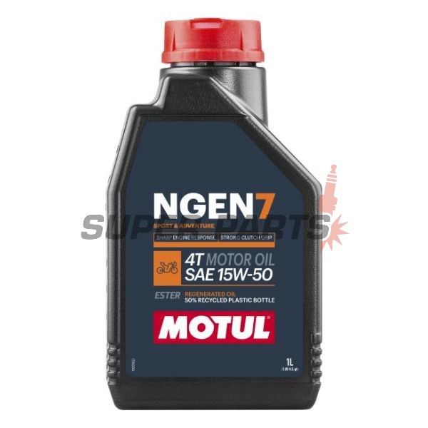 Двигателно масло -MOTUL- 15W50, пълна синтетика, 1L