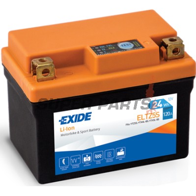 Акумулатор -EXIDE- ELTZ5S, 24Wh (2Ah), 12V, Lithium-ion