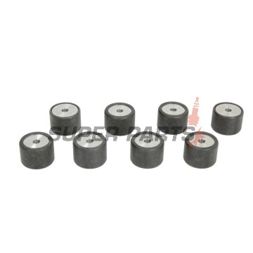 Ролки за вариатор -RMS- 28x20mm, 27g, 8бр, Honda FJS 600 2001-2006, 2010-2015