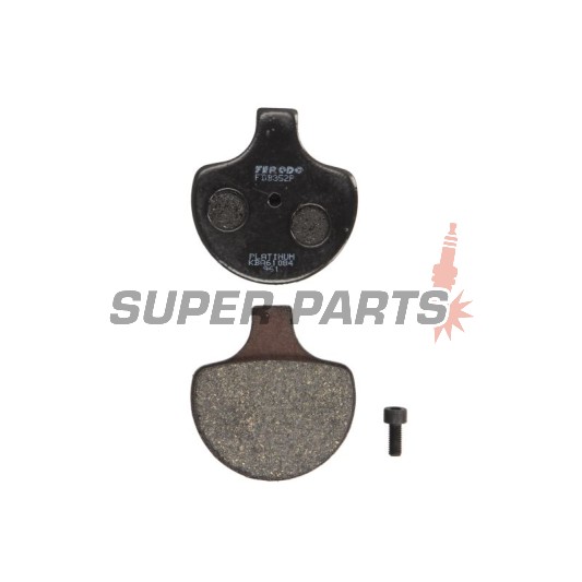 Накладки -FERODO- FDB352P, Harley-Davidson Touring (Road King, Electra Glide, Tour Glide, Road Glide), Softail (Fat Boy, Heritage, Springer, Night Train), Dyna (Super Glide, Low Rider, Wide Glide), Sportster XL/XLH 883/1200 (1984-2008)