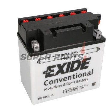 Акумулатор -EXIDE- YB16CL-B, 19Ah 12V