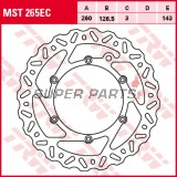 Спирачен диск -TRW- MST265EC, 260mm, Benelli BX449 + Honda CB1000R + Husaberg FC-FE-FS 400-600 + Husqvarna FC-FE-TC-TE 125-501 + KTM EXC / SX / XC 125-625 (1993-2020)