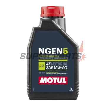 Двигателно масло -MOTUL- 15W50, полу-синтетика, 1L