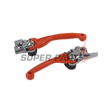 Ръчки комплект -POLISPORT- черен, non-breakable, KTM EXC, EXC-F, SX, SX-F 250-500 2012-2024