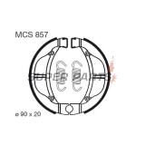 Накладки (челюст) -TRW- MCS857, 90x20mm, Kawasaki KLX 110 (2002-2018), KX 80, Suzuki RM 60 (2003-2005)
