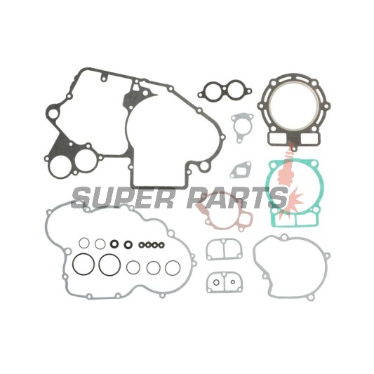 Пълен комплект гарнитури за двигател -WINDEROSA- KTM EXC 520 2000-2002, KTM EXC 525 2003-2007, KTM MXC 450 2003-2004, 2007, KTM MXC 520 2001-2002, KTM MXC 525 2003-2005, KTM SMR 450 2005-2007, KTM SX 450 2003-2006