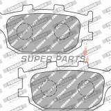 Накладки -FERODO- FDB754EF, Honda Hornet / CBF / CBR Fireblade / VTR, Suzuki V-Strom / Bandit / SV, Yamaha FZ1 / FZ6 / XJ6 / R1 / R6, Kawasaki Versys 1991-2019
