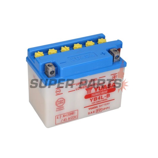 Акумулатор -YUASA- YB4L-B, 4Ah 12V
