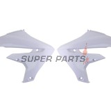 Предни странични пластмаси -POLISPORT- бели, YAMAHA YZ 250/450 2018-2023