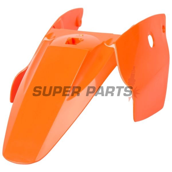 Заден калник/опашка -POLISPORT- оранжев, KTM SX 65 2002-2008