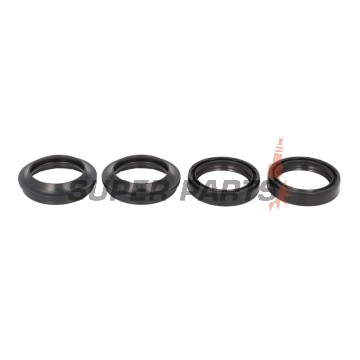 Семеринги и прахоуловители комплект предница -ALL BALLS- Yamaha FZ6 600 2009-2015, FZR 1000 1994-1995, TDM 850 1992-1995, XP (T-max) 500 2006-2007, XVS 1300 2011-2017, YZF-R6 600 2006-2015