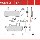 Накладки -TRW- MCB612, Suzuki DR/RGV - DR650/650R/650RS/650RSE/650RE/650SE, DR750/800 Big, RGV250 - 250-800cc, 1989-2017