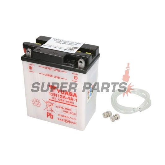 Акумулатор -YUASA- 12N12A-4A-1, 13Ah 12V