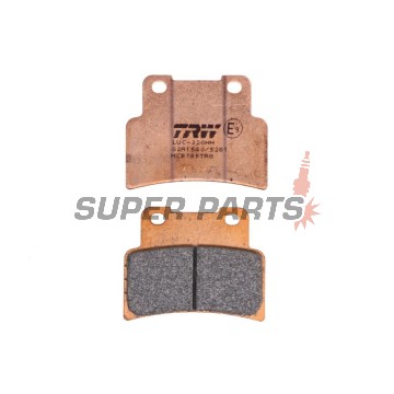 Накладки -TRW- MCB785TRQ, Aprilia Mana, RS, Shiver, Dorsoduro; Yamaha MT, YZF-R125 - 125, 750, 850, 900, 1200cc, 2007-2017