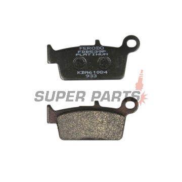 Накладки -FERODO- FDB539P, Gas Gas EC / MC, Honda CR / XR, Kawasaki KLX / KX, Suzuki DR / DR-Z / RM, Yamaha YZ 125-650 1987-2012