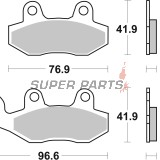 Накладки -BREMBO- 07SU12SP, Triumph Sprint ST/GT 1050, Thruxton 1200/1200R (2005-2020)