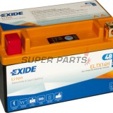 Акумулатор -EXIDE- ELTX14H, 48Wh (4Ah), 12V, Lithium-ion
