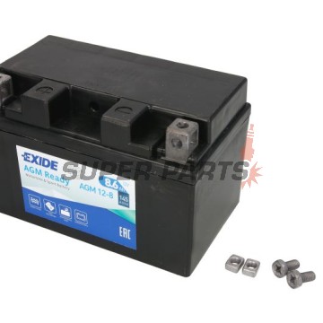 Акумулатор -EXIDE- YTZ10S-BS READY, 9Ah 12V