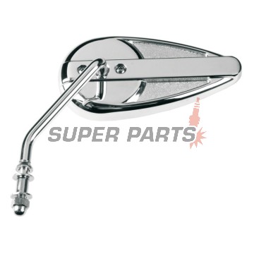 Огледало -VICMA- ляво, Harley Davidson FL/FLH/FLT/FX/FXD/FXR/FXST/VRSC/XL/SS/SX, Electra Glide/Road King/Road Glide/Softail/Dyna/V-Rod/Sportster 125-1803, 1940-2011