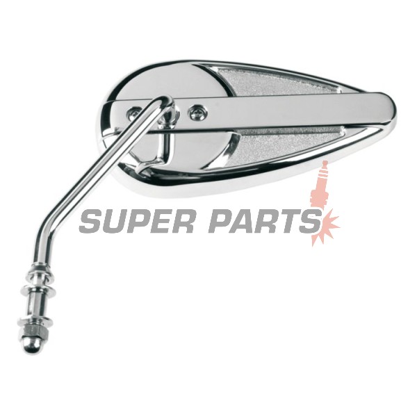 Огледало -VICMA- ляво, Harley Davidson FL/FLH/FLT/FX/FXD/FXR/FXST/VRSC/XL/SS/SX, Electra Glide/Road King/Road Glide/Softail/Dyna/V-Rod/Sportster 125-1803, 1940-2011