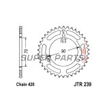 Заден пиньон -JT- JTR239,38, 38 зъба, стоманен, Honda MBX 50 1985, 1987, MT 50 1980-1981, MTX 50 1985-1990, NS 50 1990