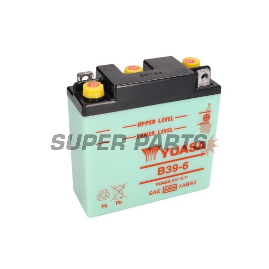 Акумулатор -YUASA- B39-6, 7Ah 6V