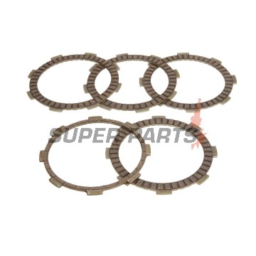 Съединител комплект (дискове) -4 RIDE- TCS1252, Honda CBR 125R 2004-2015, Honda CG 125M1 2002-2003, Honda CRF 230L 2008-2009